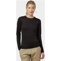 Peter Storm Women's Long-sleeve Thermal Crew-neck Baselayer Top, Black