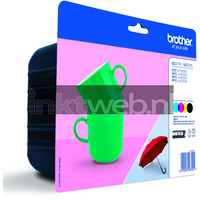 Brother LC-227XL Multipack zwart en kleur