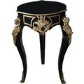 Casa Padrino Barock Beistelltisch Schwarz/Gold - Antik Stil - Konsolen Tisch Barock MÃ¶bel