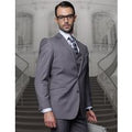 Statement Big & Tall Mens 100% Wool 3 Piece Fashion Suit