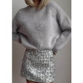Textured Knit Sweater