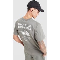 The North Face T-shirt Relaxed Notes - Vert, Vert