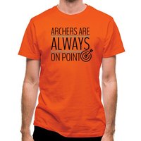 Archers Are Always On Point classic fit.