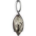 Anhänger 925 Sterling Silber mit Turmalinquarz