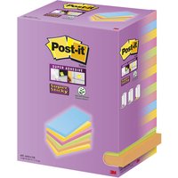 Memoblok Post-it 655 127x76mm assorti 16 stuks