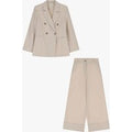 Completo giacca doppiopetto e pantalone palazzo