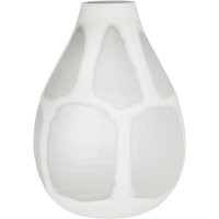 Casa Padrino Deko Glas Vase WeiÃ Ã 24 x H. 33 cm - Luxus Dekoration