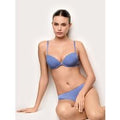 Push up imbottito con ferretto in TENCEL™ Modal con seta / DENIM / 3