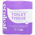 Ecoleaf Recycled Paper Toilet Tissue - Pack of 4