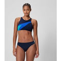 Ensemble bikini Femme Hyperboom Butterfly Back bleu marine/bleu