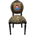 Casa Padrino Barock Luxus Esszimmer Stuhl ohne Armlehnen Lord - Designer Stuhl - Limited Edition