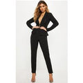 Avani Black Suit Trousers