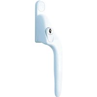 Yale Right Offset Locking PVCu Window Handle White Pack of 1