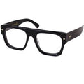 XLAB Unisex ST. JOHN Montature da vista Acetato Tartaruga Fumo Squadrata Fotocromatiche