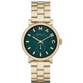Marc Jacobs MBM3245 Baker Green Dial Gold-tone Women's Watch