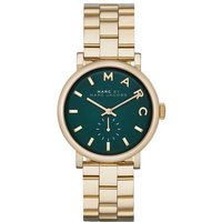 Marc Jacobs MBM3245 Baker Green Dial Gold-tone Women's Watch