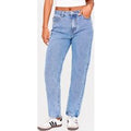 PrettyLittleThing Mid Blue Wash High Waist Mom Jeans