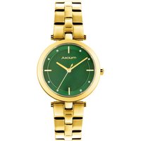 Relógio Akium Feminino Aço Dourado