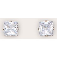 Femme Valeane clous d’oreilles argent en cristal Argenté