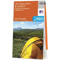 Ordnance Survey OS Map of An Teallach & Slioch: Explorer 435