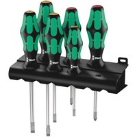 Wera 6 Piece Kraftform Plus 334/6 Screwdriver Set