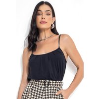 Blusa de Alça Preta