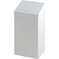 Afvalbak Push 50 liter Wit | 50 liter | Met pushklep | Uitgevoerd in wit
