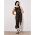 Batik Leaf Print Vest Top & Skirt Co-ord set