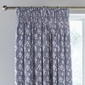 Burleigh x Bedeck of Belfast Calico Lined Curtains 90" x 72", Blue