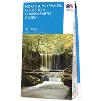 Ordnance Survey OS Map of North & Mid Wales: Tour 10
