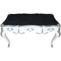 Casa Padrino Luxus Barock Schreibtisch WeiÃ / Silber SekretÃ¤r Luxus MÃ¶bel