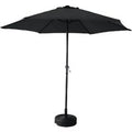 Bali Grey Metal Parasol 2.67m
