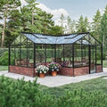 T-förmiges Gewächshaus zur Wandmontage | T-Modell Gewächshaus Orangerie für die Wandbasis