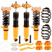 Maxpeedingrods Coilover Height Adjustable Absorber Strut Shocks compatible for BMW E46 3 Series 1998-2006