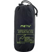 MERU Hütten-Schlafsack 19x9cm 450g weiss