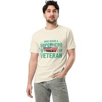 Dad, the Real Superhero - Inspirational T-shirt for Father's Day