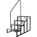 4 Step Ladder for Campervan/Caravan/ RV/ Hot Tub/ Pool with Handrail