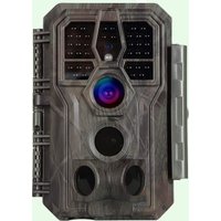 Wildkamera 64MP 1296p mit Audio und Bewegungsmelder Nachtsicht Max. Entfernung bis 100 Füße, 0,1s Trigger Geschwindigkeit , IP66 Wasserdichter| A280
