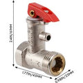 A73M-1 / 2 PT Socket Electric Water Boiler Safety Valve