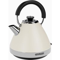 Morphy Richards Venture 1.5L Pyramid Kettle, Matt Cream