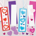 Heart Mix & Match Bookmark Kits  (Pack of 8) Craft Kits