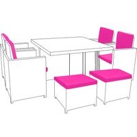 12-16 Piece Rattan Cushion Set