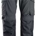Snickers Service Trousers+ Knee Pockets - Steel Grey/Steel Grey - 212