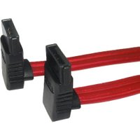 0.45m SATA v2 Data Cable - Right Angled
