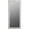 Casa Padrino Baroque Mirror White with beautiful antique ornaments H. 162 cm - Handmade