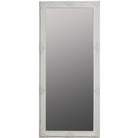 Casa Padrino Baroque Mirror White with beautiful antique ornaments H. 162 cm - Handmade
