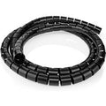 Nedis Cable Management | Spiral Sleeve | 1 pcs | Maximum cable thickness: 60 mm | PVC | Black