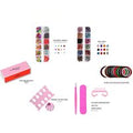 39-Piece Gel Nail Kit with 36W UV Lamp - Professional Manicure Set for Salon-Quality Results at Home | Wowcher