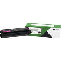 Tonercartridge Lexmark C3220M0 rood