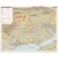 Ordnance Survey New Forest Tourist Map 1972 - Flat Map
